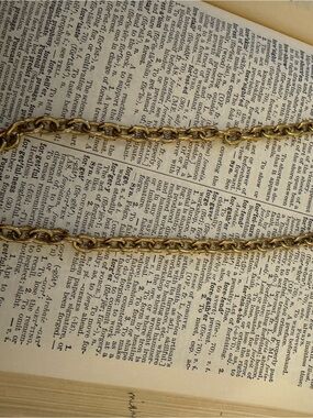 Gold Chain Necklace or Strap - Classic Link Design